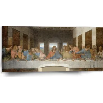 Obraz Sablio CZ2737066233131 110 x 50 cm Leonardo da Vinci Poslední večeře
