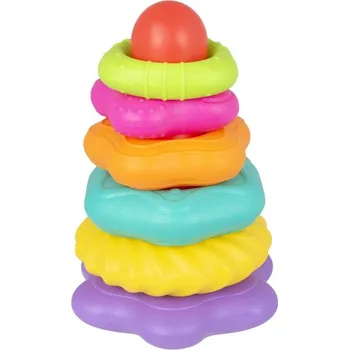 Hračka pro nejmenší Playgro Strukturované navlékací kroužky