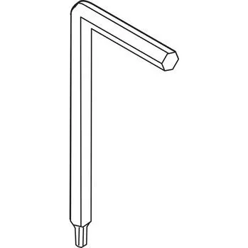 Stavebniny ROTO NT/NX vnitřní šestihranný klíč SW 2,5 / SW 4
