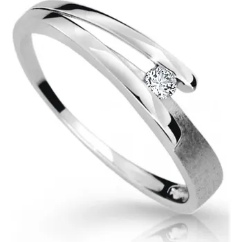 Prsten Cutie Jewellery Krásný prsten z bílého zlata Z6737-1716-10-X-2 57 mm + 2 měsíce na vrácení zboží