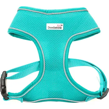 Postroj pro psa Doodlebone Postroj Airmesh Peacock Velikost: 3