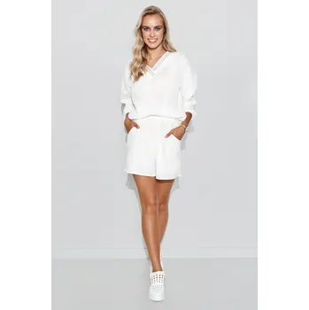 Elegantní sada s ozdobnou stuhou M869 Barva: Bílá, Velikost: XL