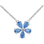 Silvego Stříbrný náhrdelník ALEXANDRIA s krystaly Swarovski MW10816A + 2 měsíce na vrácení zboží