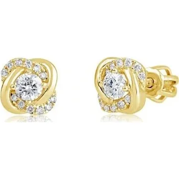 Náušnice Cutie Diamonds Luxusní náušnice ze žlutého zlata s diamanty DZ9001-3263-30-00-X-1 + 2 měsíce na vrácení zboží
