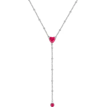 Módní doplněk S'Agapõ Dámský ocelový náhrdelník s kubickými zirkony Dazzly SDZLE01 + 2 měsíce na vrácení zboží