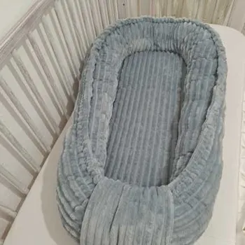 Hnízdečko pro miminko Pro útulný domov Hnízdečko pro miminko minky Šedé