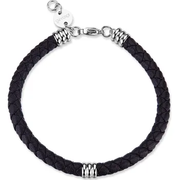 Náramek S'Agapõ Hnědý kožený náramek Nomad SNO11 + 2 měsíce na vrácení zboží