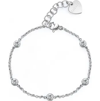 Náramek S'Agapõ Ocelový náramek s krystaly Luce SCE16 + 2 měsíce na vrácení zboží