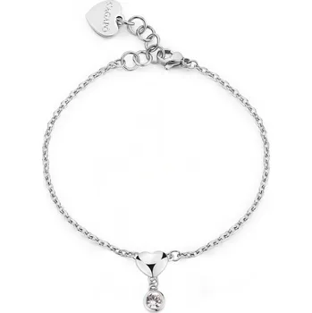 Módní doplněk S'Agapõ Ocelový náramek se srdíčkem Luce SCE44 + 2 měsíce na vrácení zboží