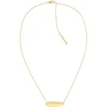 Calvin Klein Stylový pozlacený náhrdelník pro ženy Sculpted 35000816 + 2 měsíce na vrácení zboží