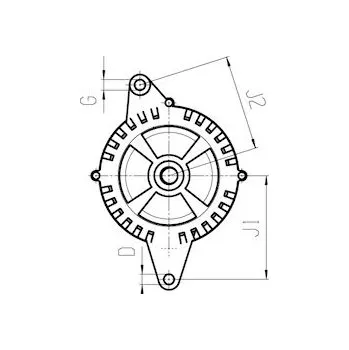 Alternátor Generátor HC-Cargo F 032 111 184