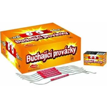 Zábavní pyrotechnika Klásek Pyrotechnics Dětská bouchající provázky 12 ks
