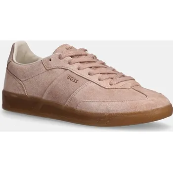 Pánské tenisky Semišové tenisky BOSS Brenta 50536645.689 růžová 03X, EUR 40