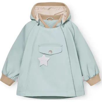 Chlapecká bunda MINI A TURE Dětská nepromokavá bunda MATWAI "Cloud Blue" VELIKOST: 86/18 měsíců