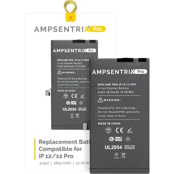 Baterie pro mobilní telefon Ampsentrix PRO baterie 2815 mAh | iPhone 12, 12 Pro