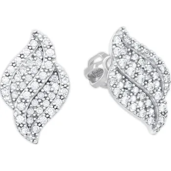 Náušnice Soliter Okouzlující náušnice z bílého zlata 239 001 00955 07 + 2 měsíce na vrácení zboží