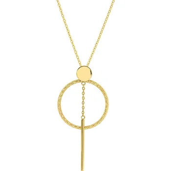 Náhrdelník Pierre Lannier Stylový pozlacený náhrdelník Lyrica BJ11A0201 + 2 měsíce na vrácení zboží