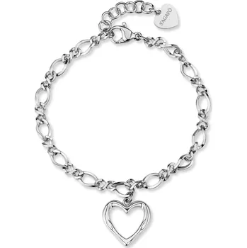 Módní doplněk S'Agapõ Slušivý ocelový náramek se srdíčkem Emotion SMO11 + 2 měsíce na vrácení zboží