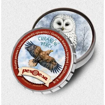 Cestovní hra PexOesa Kulaté pexeso – Chránění ptáci