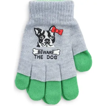 Rukavice xcena Rukavice stretchové s pejskem Velikost: uni