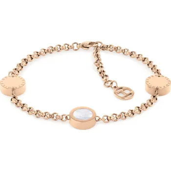 Šperk Tommy Hilfiger Romantický bronzový náramek s perletí Iconic Circle 2780660 + 2 měsíce na vrácení zboží