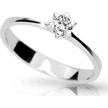 Prsten Cutie Jewellery Minimalistický prsten z bílého zlata Z6812-1953-10-X-2 60 mm + 2 měsíce na vrácení zboží