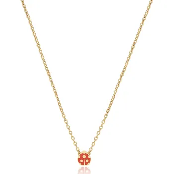 Módní doplněk S'Agapõ Pozlacený náhrdelník Beruška Click SCK259 + 2 měsíce na vrácení zboží