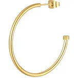 S'Agapõ Single pozlacená kruhová náušnice Happy Ears SHEA17 3,7 cm + 2 měsíce na vrácení zboží