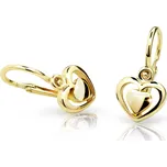 Cutie Jewellery Dětské náušnice Srdíčka C1604-10-X-1 + 2 měsíce na vrácení zboží