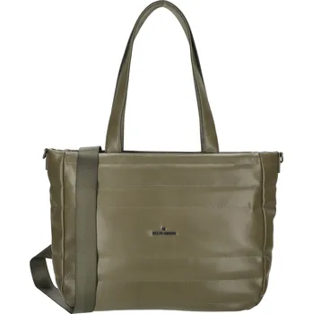 Dámská shopper taška Enrico Benetti Romy - olivová - 43x30 cm