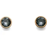 Oliver Weber Náušnice Giant Round Gold 22379G + 2 měsíce na vrácení zboží