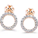 Cutie Diamonds Luxusní náušnice z růžového zlata s brilianty DZ60240-30-00-X-4 + 2 měsíce na vrácení zboží