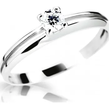 Prsten Cutie Diamonds Zásnubní prsten z bílého zlata s diamantem DZ6880-1272-10-X-2 64 mm + 2 měsíce na vrácení zboží