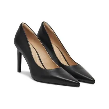 Dámské lodičky Lodičky Calvin Klein Pump 90 Pointy Hw Bar Lth HW0HW02527 Černá 40