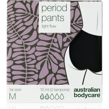 Menstruační kalhotky Australian Bodycare Period Pants menstruační kalhotky pro slabou menstruaci velikost M 1 ks