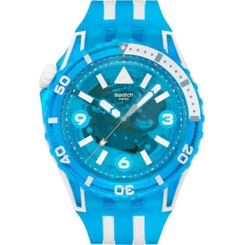 Módní doplněk Swatch Scubaqua Blue Fire SSCU09S100 + 2 měsíce na vrácení zboží