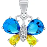 Silvego Stříbrný přívěsek motýlek LPS2374B + 2 měsíce na vrácení zboží
