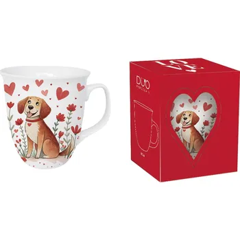 Porcelánový hrnek PES v krabičce 650 ml
