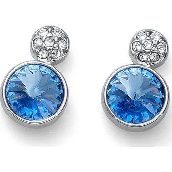 Šperk Oliver Weber Půvabné náušnice s modrými krystaly Wake 23024 211 + 2 měsíce na vrácení zboží