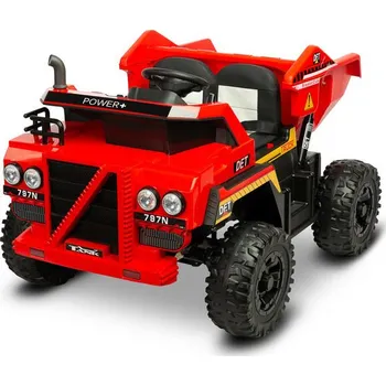Dětské elektrovozidlo Elektrické vyklápěcí auto Toyz - červená