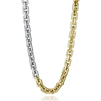 Módní doplněk Viceroy Výrazný dámský bicolor náhrdelník z oceli Chic 14197C01019 + 2 měsíce na vrácení zboží