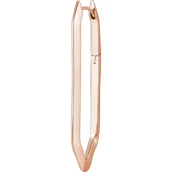 Módní doplněk Rosato Půvabná bronzová single náušnice Eva RZEV26 + 2 měsíce na vrácení zboží