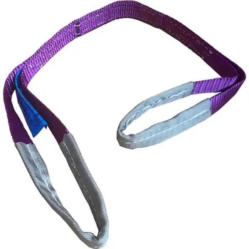 Upínací popruh 1000kg B2 šířka 30 mm popruh plochý s oky Délka popruhu: 0,5m