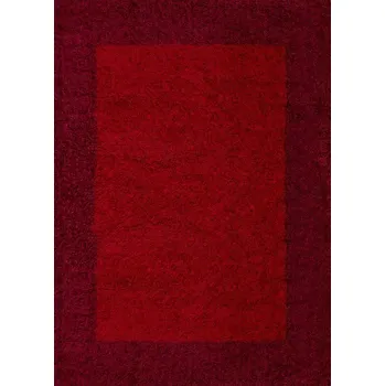 Koberec Kusový koberec Life Shaggy 1503 red: 60 x 110 cm