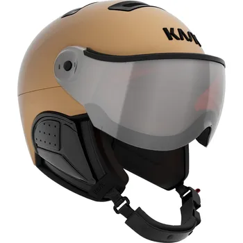 Kask Treasure - gold/Dark mirror 56