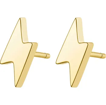 Módní doplněk S`Agapõ Ocelové náušnice ve tvaru blesku CLICK SCK42 + 2 měsíce na vrácení zboží