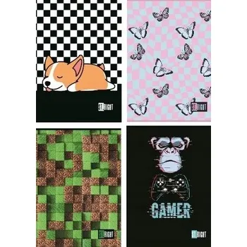 Sešit Sešit A4 s linkami (kostkovaný) Unipap, 32 listů