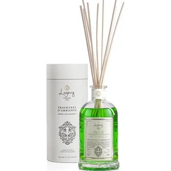 Aroma difuzér Difusér s tyčinkami - LOGEVY Ficus Botanica 250 ml (Fíkovník): 250 ml