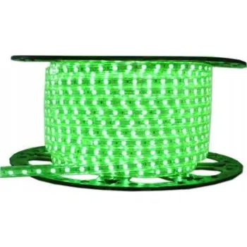 LED páska 5050 LED pásek 60 LED/m sada s hadicí 5m ZELENÁ 230V