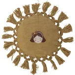 Bloomingville, Dekorativní polštář Elinna žlutý - Formadore